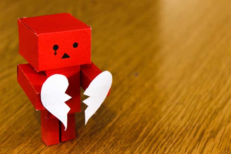 Get over divorce heartbreak